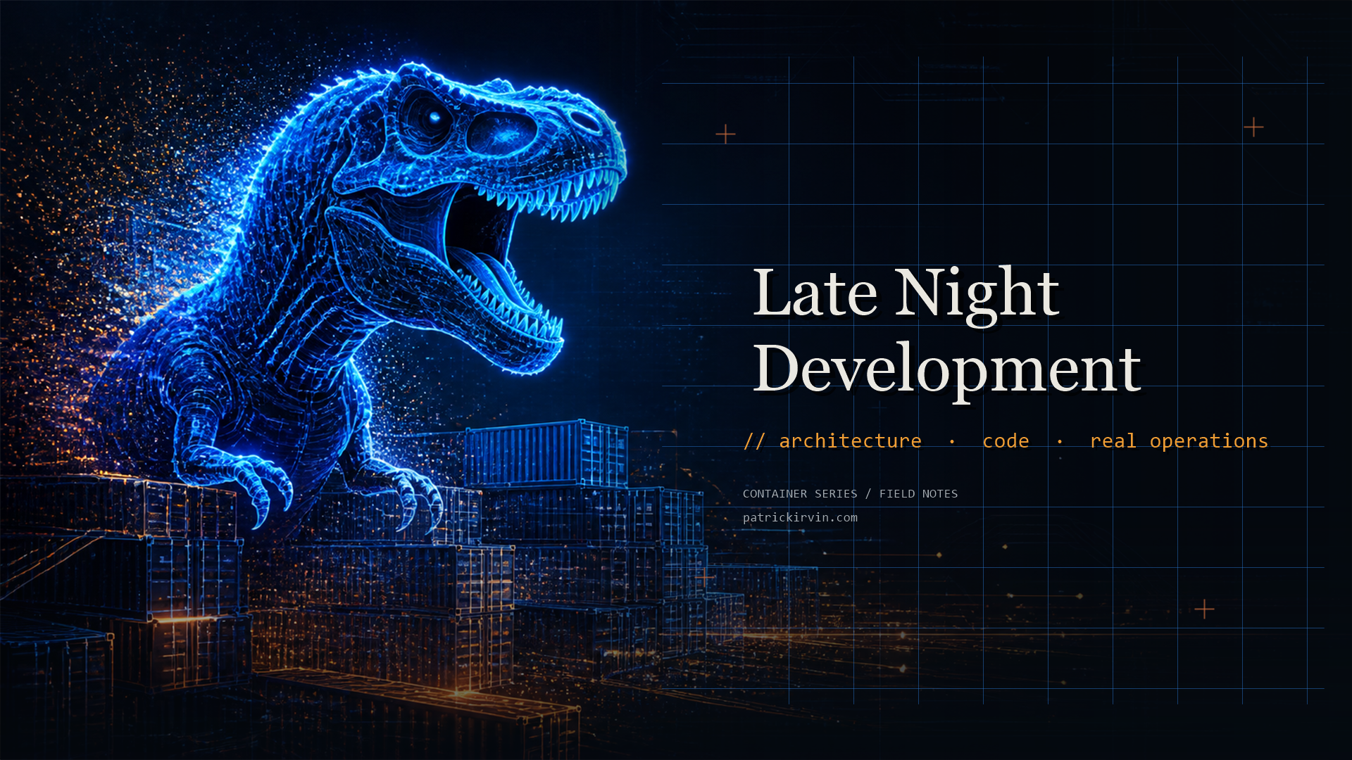 Container After Dark wallpaper preview